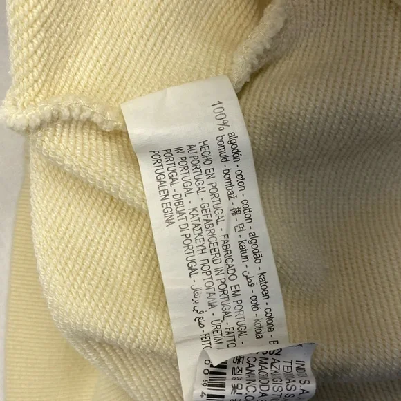 Zara Cream Crewneck Sweatshirt with Snoopy 'Dear 2021' Graphic - Picture 5 of 5